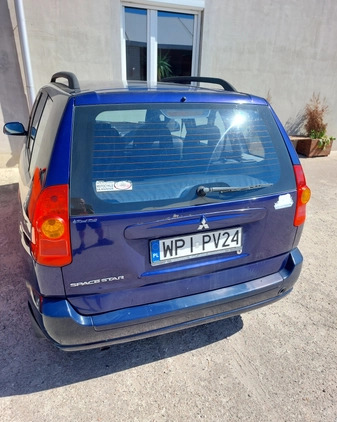 Mitsubishi Space Star cena 3999 przebieg: 290000, rok produkcji 2004 z Tarczyn małe 29